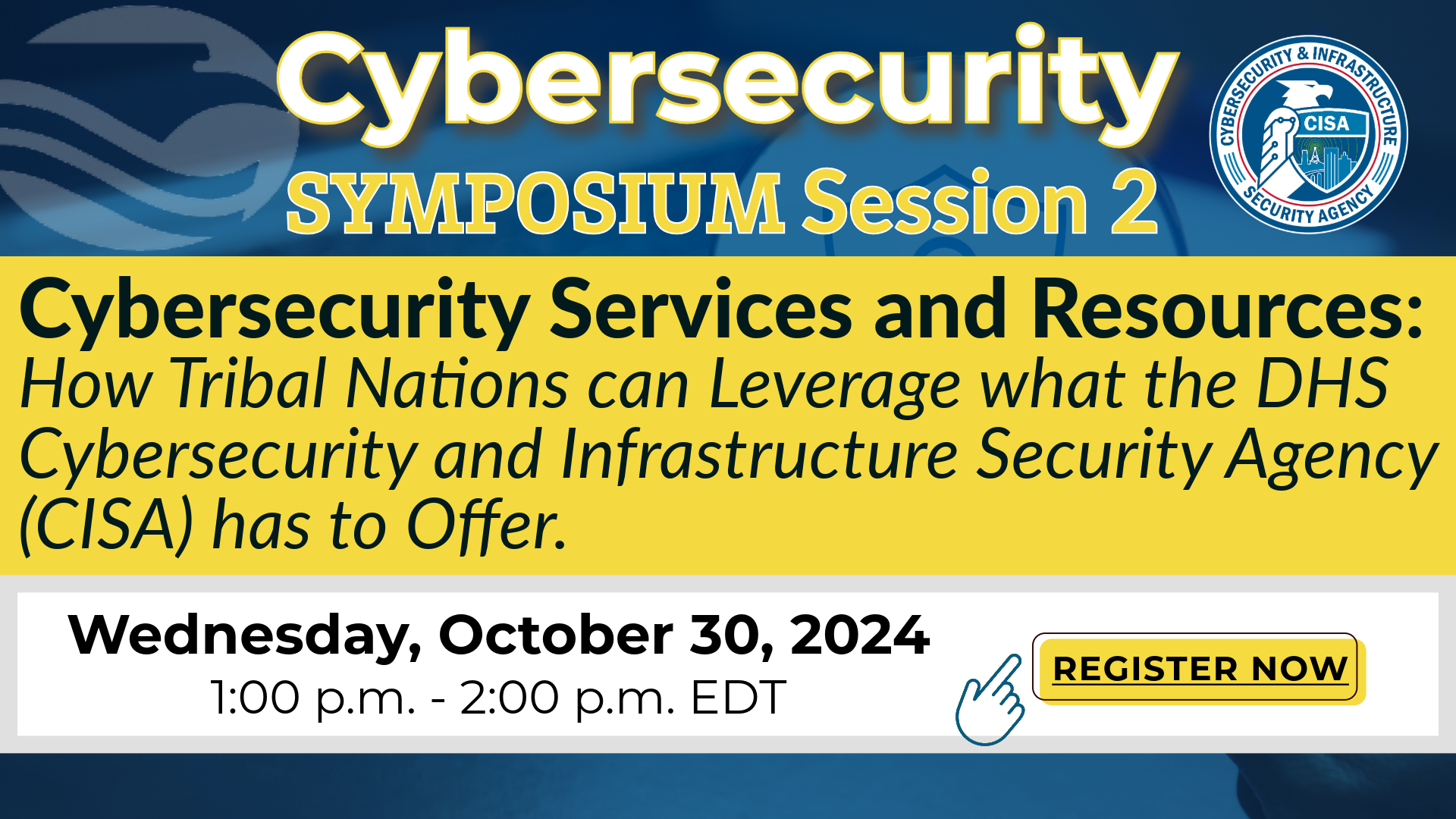 Virtual Cybersecurity Symposium | Session 2