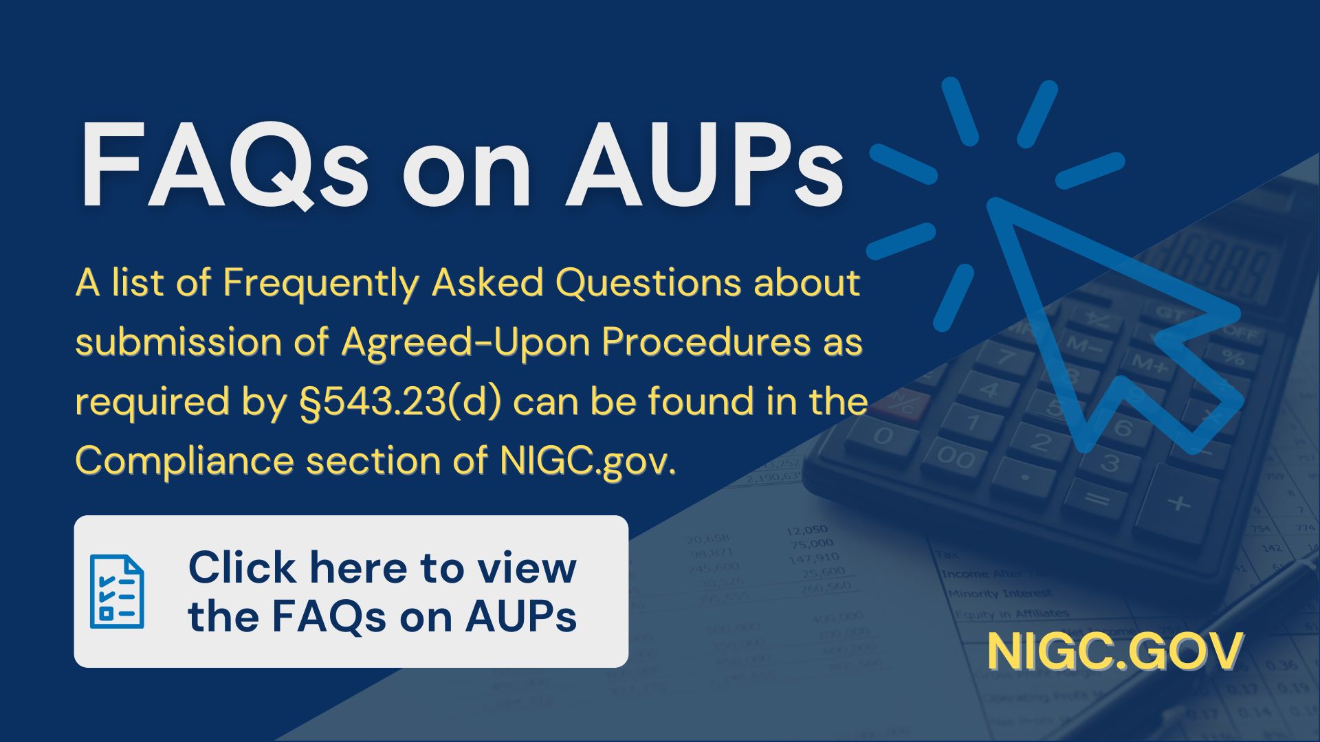 FAQs on AUPs